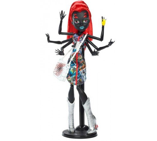 Игрушки в Молдове Monster High CBX44 Кукла Вайдона Спайдер с набором одежды monster high cbx44 Кукла Вайдона Спайдер с набором одежды