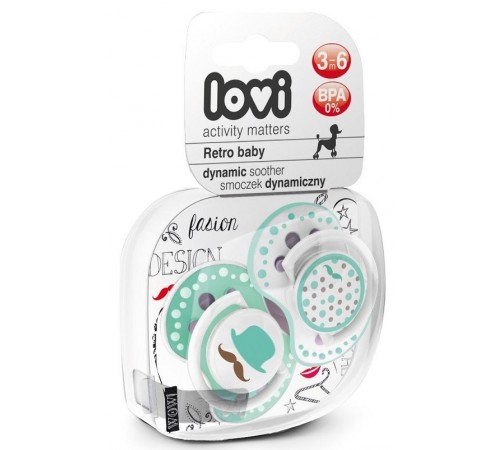 Детское питание в Молдове LOVI 22/804 Силиконовая динамическая пустышка RetroBaby (3-6 м.) мальчик lovi 22/804 Силиконовая динамическая пустышка retrobaby (3-6 м.) мальчик