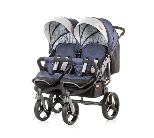Детские коляски в Молдове Chipolino коляска для двойни Twix KBTX01803BJ джинс Детские коляски в Молдове chipolino коляска для двойни twix kbtx01803bj джинс