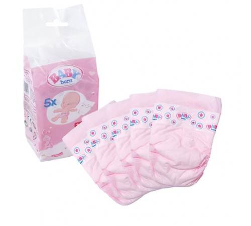 Детский магазин в Кишиневе в Молдове Zapf Creation 815816 Набор подгузников для BABY born (5 шт.) zapf creation 815816 Набор подгузников для baby born (5 шт.)