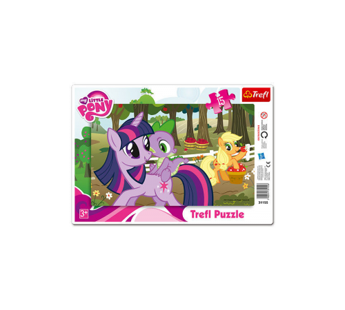 Детский магазин гусь-гусь в Кишиневе в Молдове BS 31155 Trefl Puzzles-"15Frame"-In the orchard / Hasbro My Little Pony Детский магазин гусь-гусь в Кишиневе в Молдове bs 31155 trefl puzzles-"15frame"-in the orchard / hasbro my little pony