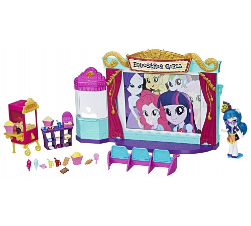 Детский магазин в Кишиневе в Молдове My Little Pony C0409 Equestria Girls Игровой Набор Мини-Кукол "Кинотеатр" Детский магазин в Кишиневе в Молдове my little pony c0409 equestria girls Игровой Набор Мини-Кукол "Кинотеатр"
