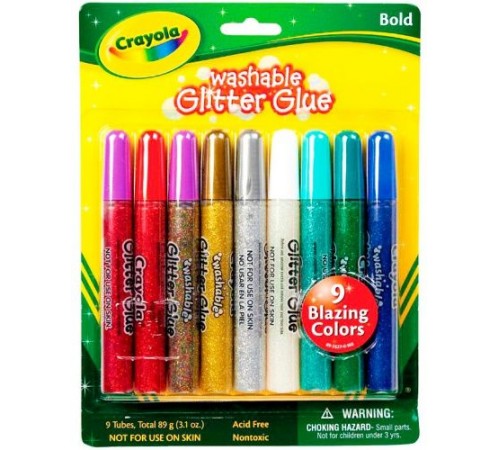 Детский магазин в Кишиневе в Молдове Crayola 69-3527 Клей с блестками (9 шт.) Детский магазин в Кишиневе в Молдове crayola 69-3527 Клей с блестками (9 шт.)
