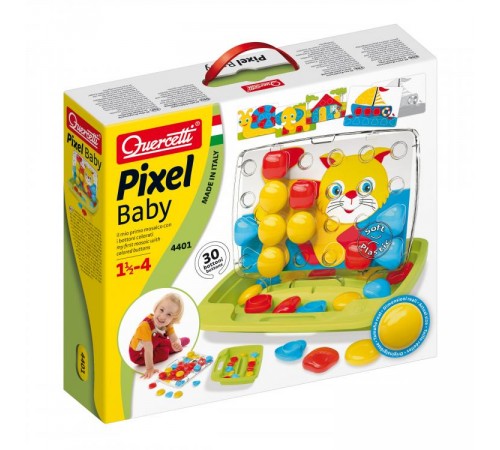 Quercetti 4401 Мозаика PIXEL Baby Детский магазин в Кишиневе в Молдове quercetti 4401 Мозаика pixel baby