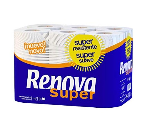 Renova Бумага гигиеническая Super (12) белая 8000260 renova Бумага гигиеническая super (12) белая 8000260