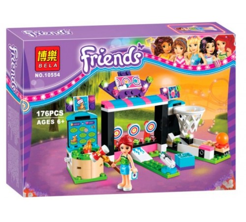 BELA РД02.185 Конструктор "Friend" Парк развлечений: игровые автоматы (176 дет.) Детский магазин в Кишиневе в Молдове bela РД02.185 Конструктор "friend" Парк развлечений: игровые автоматы (176 дет.)