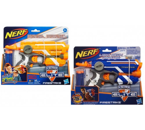 Nerf 53378 Бластер Firestrike в асс. nerf 53378 Бластер firestrike в асс.