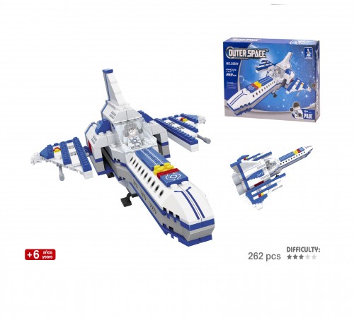 Color Baby 42254 Конструктор "Космический корабль" 262 ед Игрушки в Молдове color baby 42254 Конструктор "Космический корабль" 262 ед