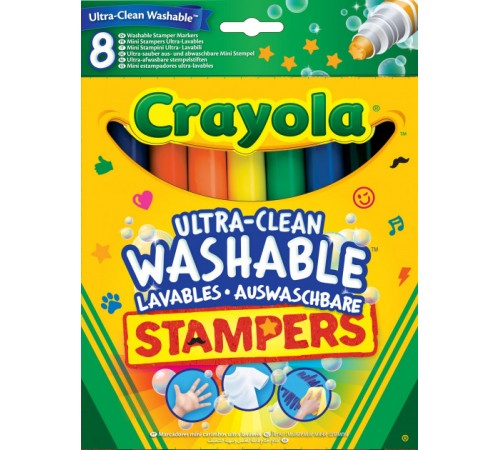 Детский магазин в Кишиневе в Молдове Crayola 58-8129 Смываемые фломастеры-штампы (8 шт.) Детский магазин в Кишиневе в Молдове crayola 58-8129 Смываемые фломастеры-штампы (8 шт.)