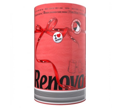 Renova Полотенца Бумажные Red Label (1) красные 8020909 renova Полотенца Бумажные red label (1) красные 8020909