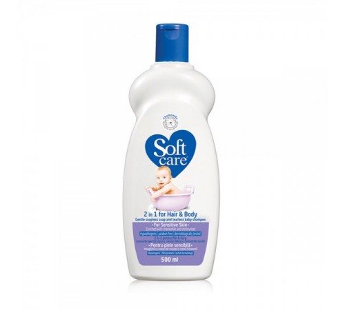 23.26 Средство для купания и шампунь 2в1 Soft care 500 ml 991952 23.26 Средство для купания и шампунь 2в1 soft care 500 ml 991952