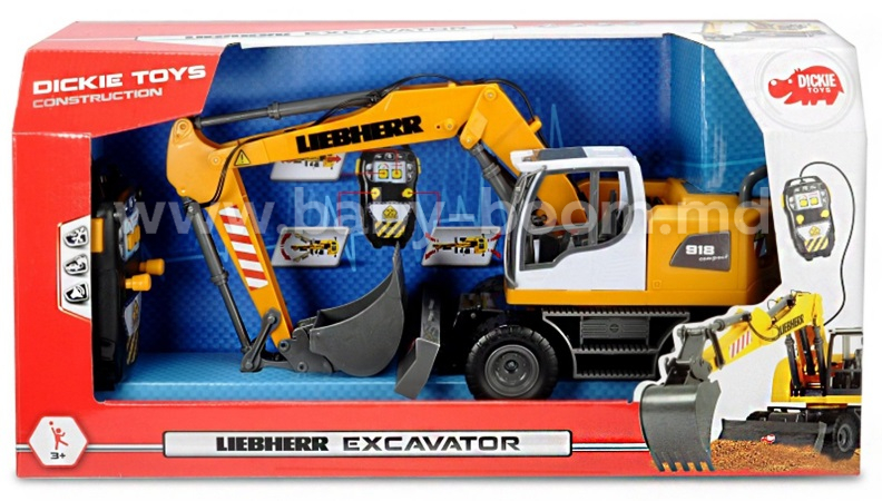 Dickie toys shop liebherr excavator