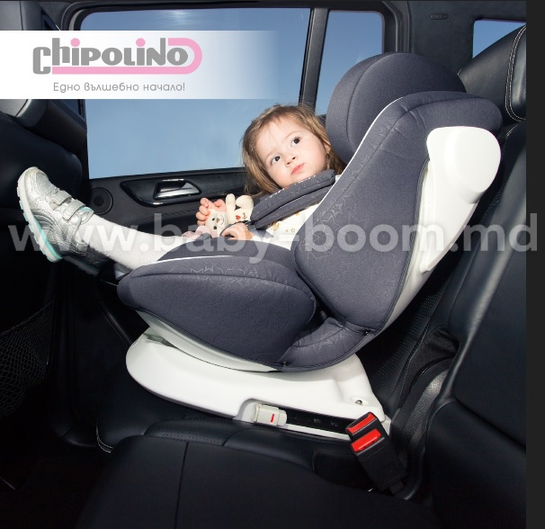 Chipolino Автокресло Rotix Isofix 360° STKRX0212MT гр. 0+/1/2/3 ( 0-36 кг.)  серый в Кишиневе, Молдове | Сеть магазинов Baby Boom