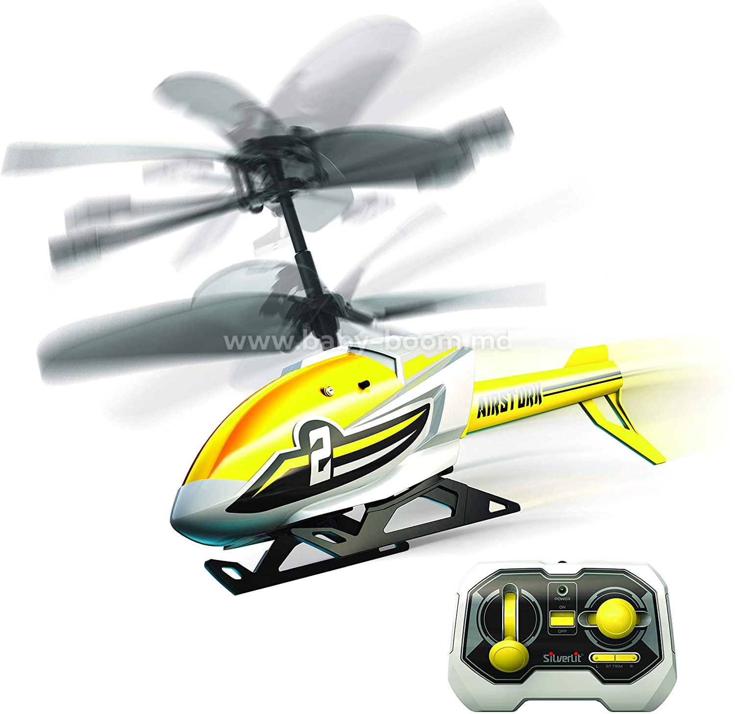Hélicoptère radiocommandé Flybotic I/R Air Python SILVERLIT : le