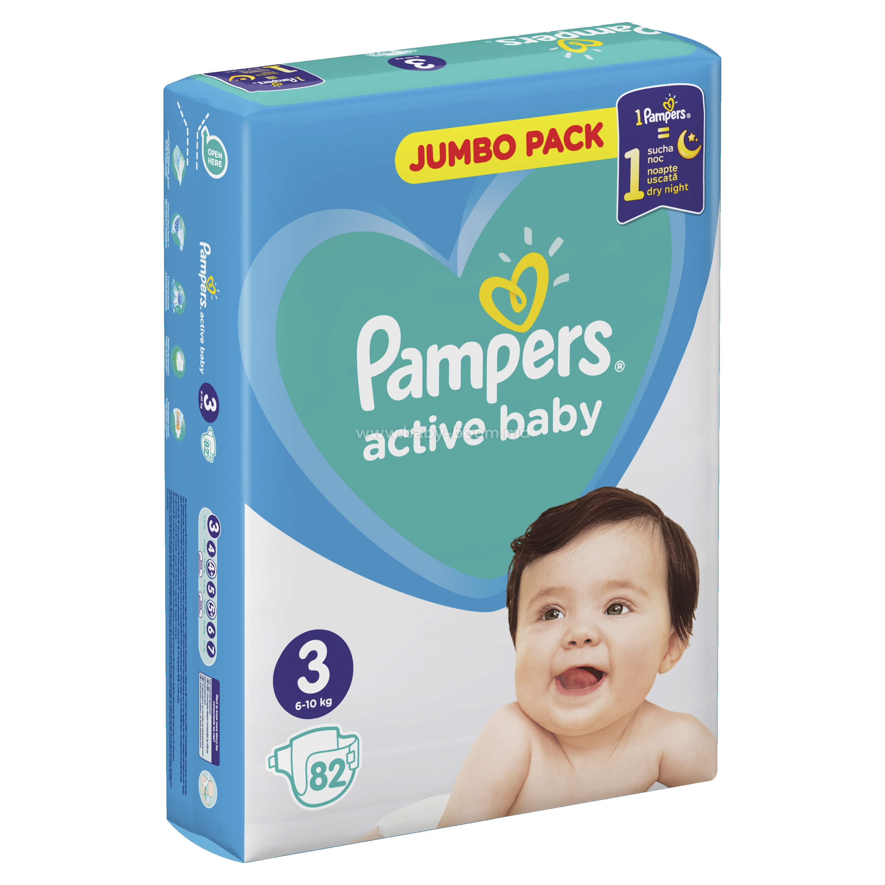 pampers active baby 3