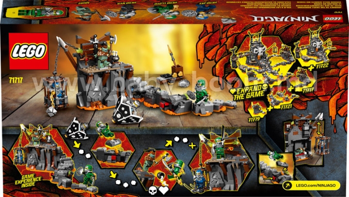 Lego Ninjago Konstruktor Puteshestvie V Podzemele Cherepa 401 Det V Kishineve Moldove Set Magazinov Baby Boom