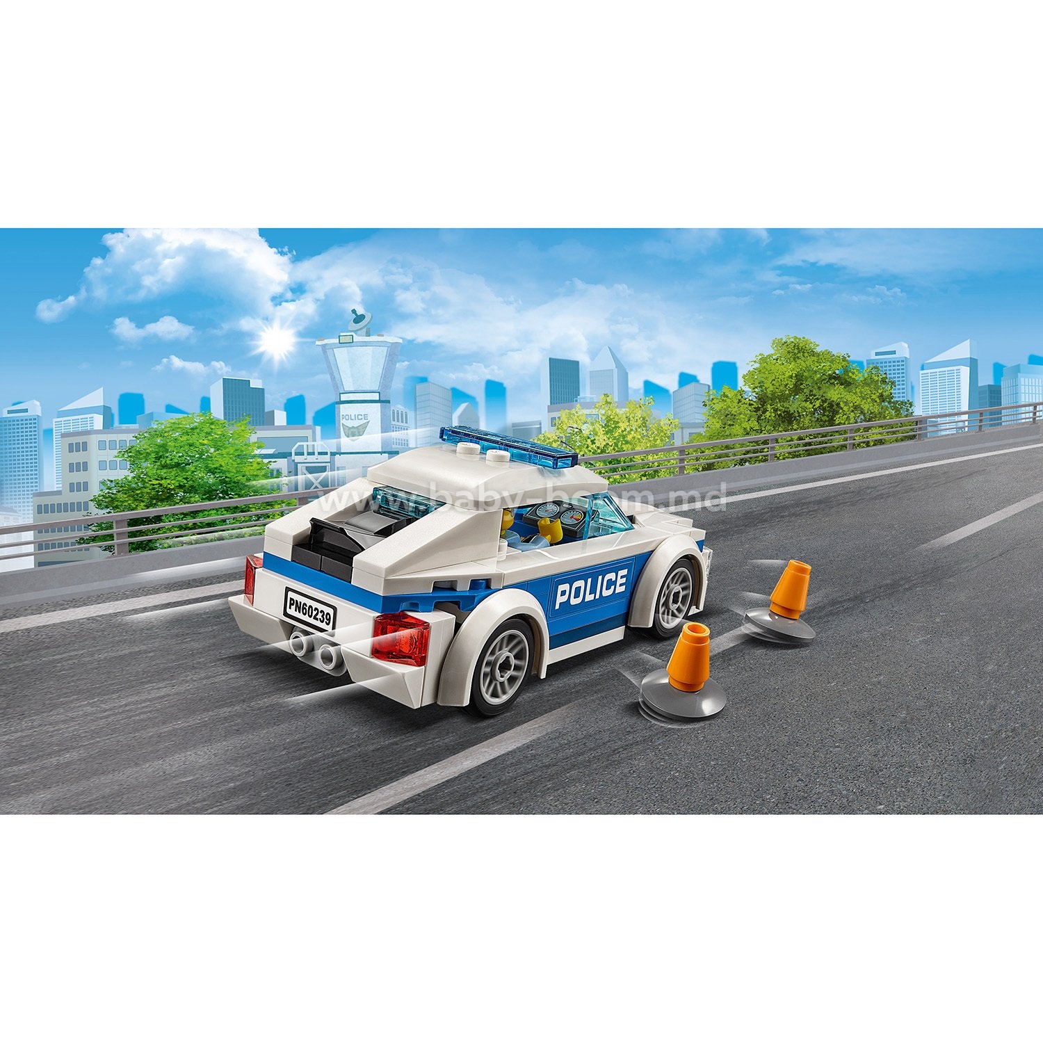 Lego City 60239 Конструктор "Автомобиль полицейского патруля" (92 дет ...