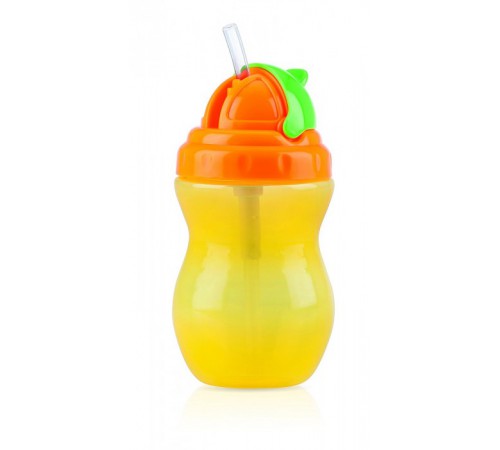 nuby id9688 Поильник-непроливайка с трубочкой 320 мл.(12m+)