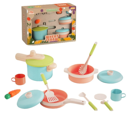  yy-091 Игровой набор "Кухонная посуда и инвентарь (12 эл.) zja341313