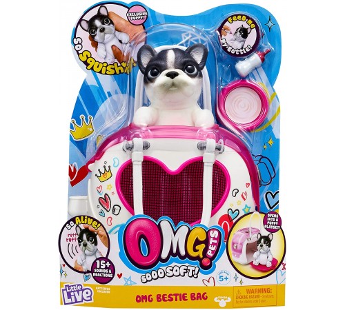 Детский магазин в Кишиневе в Молдове Little Live Pets 28942 Интерактивный Cквиши-щенок "OMG Pets!" в переноске Детский магазин в Кишиневе в Молдове little live pets 28942 Интерактивный cквиши-щенок "omg pets!" в переноске