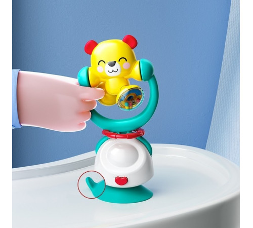 hola toys e7975a jucărie zornăitoare pe o ventuză "ursulet"