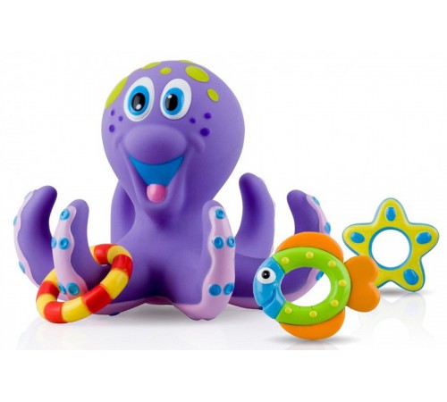 nuby id6144 set pentru baie "octopus"