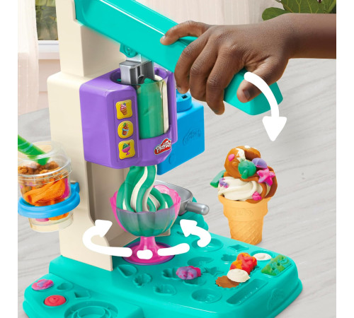 play-doh g0028 Игровой набор "Радужное мороженное"