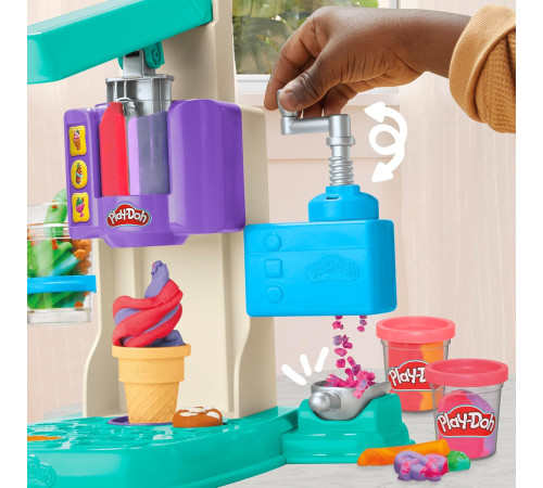 play-doh g0028 Игровой набор "Радужное мороженное"