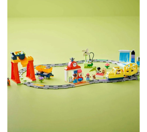 lego duplo 10428 constructor "tren public interactiv mare" (103 el.)
