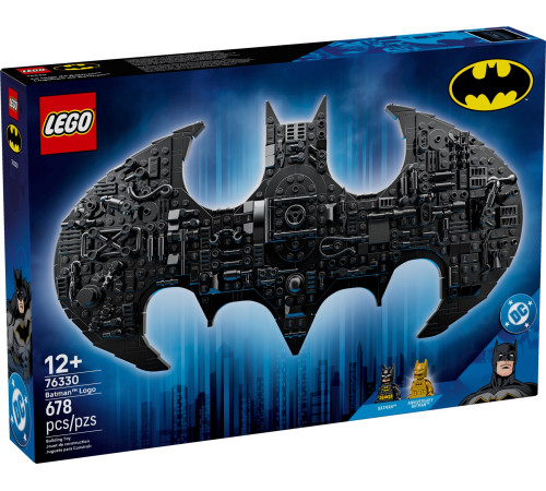  lego super heroes 76330 constructor "logoul batman" ( 678 el.)