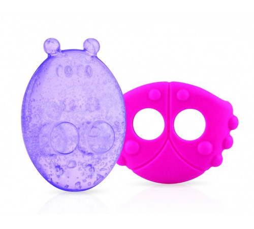 nuby id647 Прорезыватель с охлаждающим гелем в асс.(4)