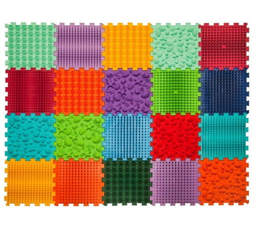  ortek 12783 Коврик-пазл ортопедический-массажный (20 эл. )