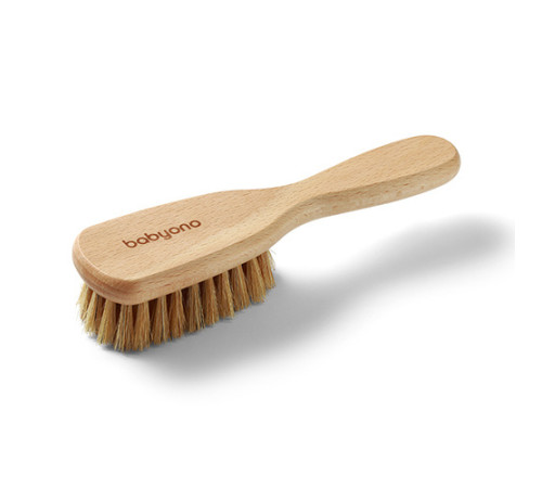 babyono-0991 1655 perie pentru bebeluși cu peri naturali pentru nou-născuți