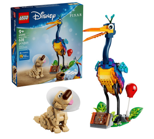 lego disney 43290 constructor "kevin și dug" (628 el.)