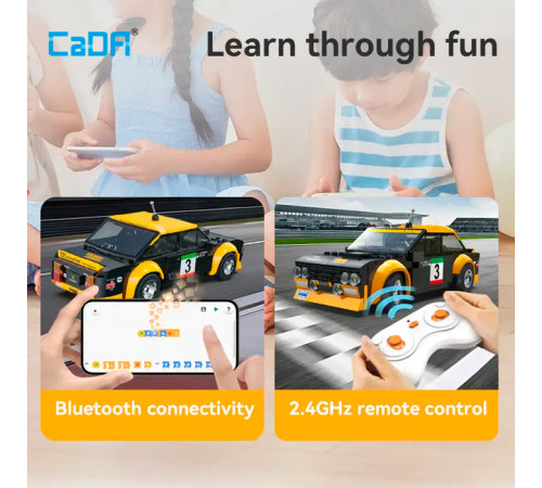 cada c51092w Машина на радиоуправлении "fiat abarth 131" (216 дет.)