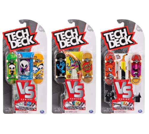  spin master 6061574 fingerboard-uri tech deck versus (in sort.)