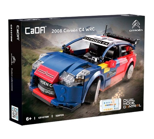 cada c51078w Машина на радиоуправлении "citroen c4 wrc" (329 дет.)