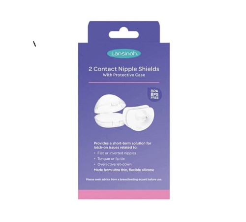 lansinoh 107136 protectoare pentru mameloane din silicon n2 (24 mm) 70173