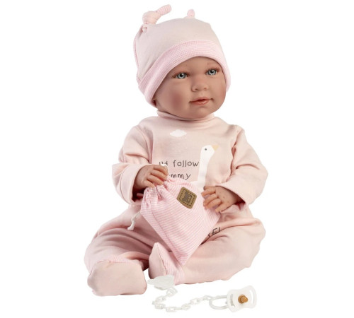 llorens 74108 păpușa interactivă "mimi rn pijama rosa" (42 cm.)