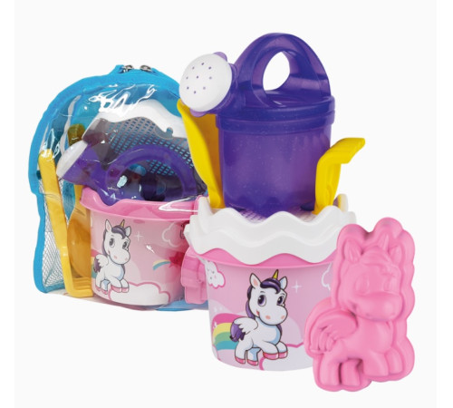 Jucării pentru Copii - Magazin Online de Jucării ieftine in Chisinau Baby-Boom in Moldova androni 7245-0uni set pentru nisip &icirc;ntr-un rucsac "unicorn"
