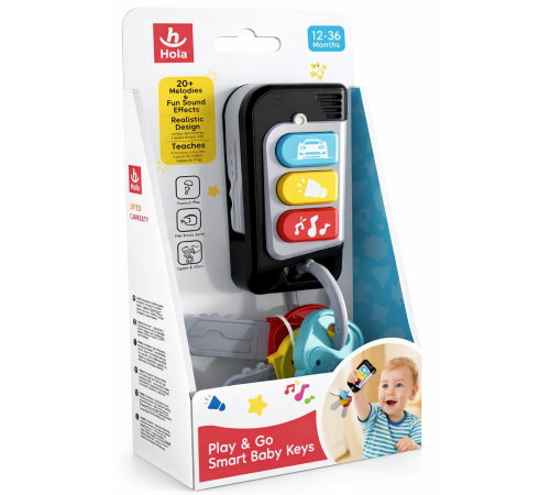 hola toys he8968 jucărie muzicală "breloc"