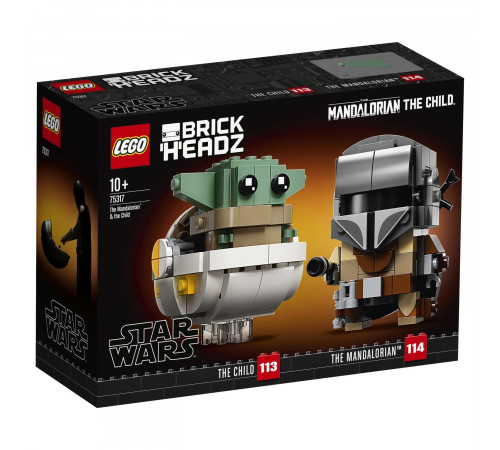  lego star wars 75317 Конструктор "Мандалорец и малыш" (295 дет.)