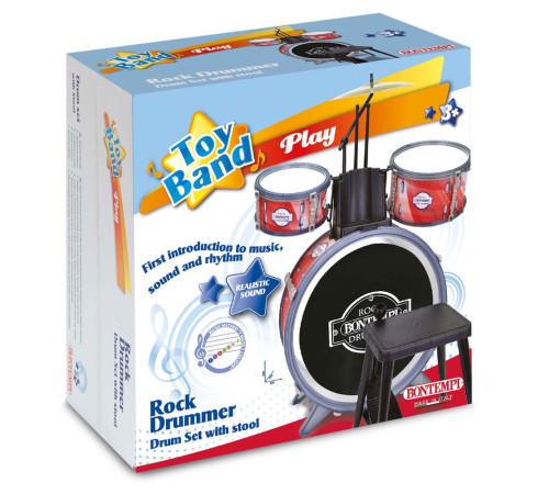 bontempi 514506 set de tobe cu scaun și 2 bețe