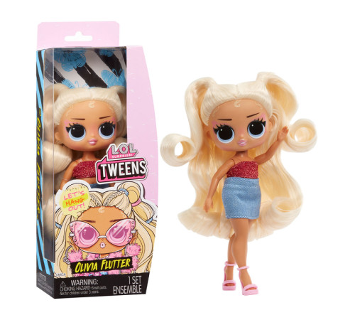 Детский магазин в Кишиневе в Молдове L.O.L. 988953 Кукла L.O.L. Surprise! серия OPP Tweens "Оливия Флаттер" Детский магазин в Кишиневе в Молдове l.o.l. 988953 Кукла l.o.l. surprise! серия opp tweens "Оливия Флаттер"
