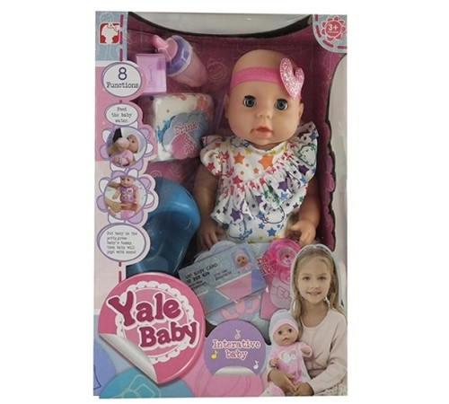 op ДД02.185 papusa cu accesorii "yale baby" (40 cm.)