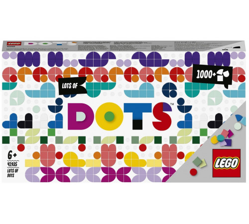 lego dots 41935 constructor "set mare de plăci" (1040 el.)