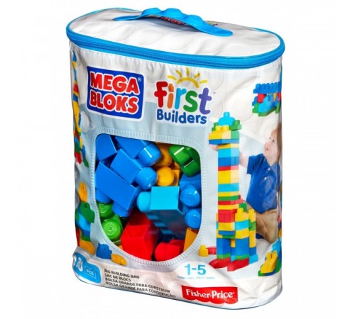 Mega Bloks DCH63 Конструктор в сумке (80 дет.) Детский магазин в Кишиневе в Молдове mega bloks dch63 Конструктор в сумке (80 дет.)