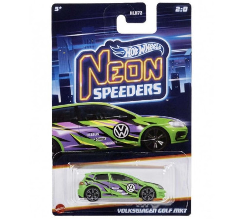 hot wheels hlh72 Базовая машинка « neon speeders» в ассортименте 