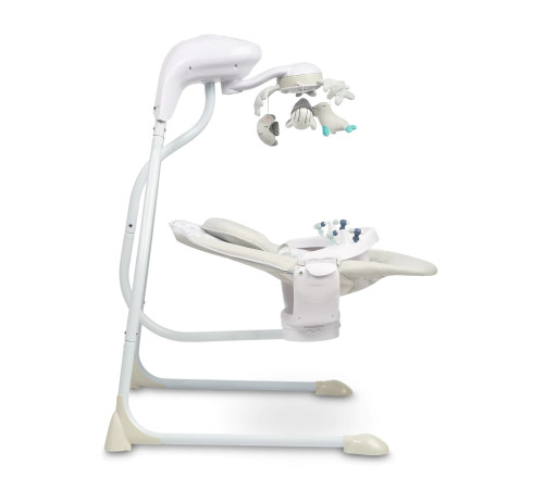 caretero-8093 balansoar electric "raffi premiumi" (< 12 kg) gri deschis