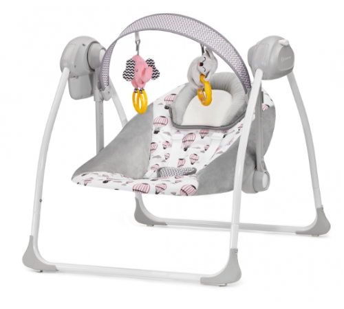  kinderkraft leagan electronic flo (până la 9 kg.) roz